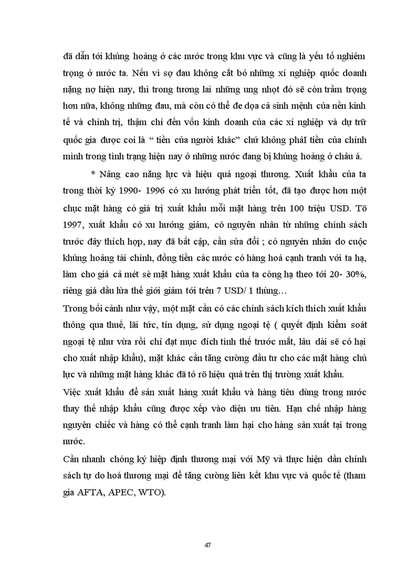 image for page Vấn đề về cuộc khủng hoảng tài chính tiền tệ ở Đông Nam á