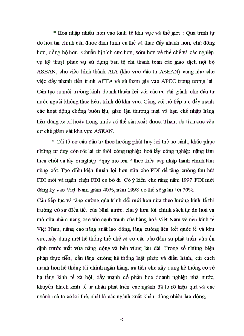 image for page Vấn đề về cuộc khủng hoảng tài chính tiền tệ ở Đông Nam á