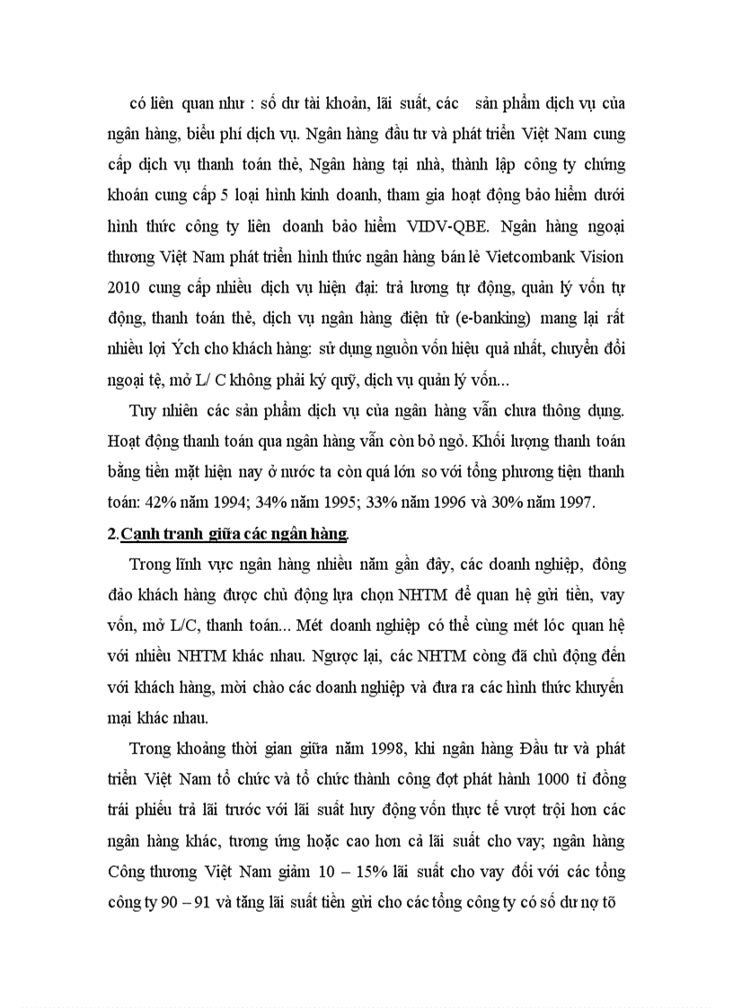 image for page Giải pháp nâng cao năng lực cạnh tranh trong hoạt động kinh doanh ngân hàng ở Việt Nam