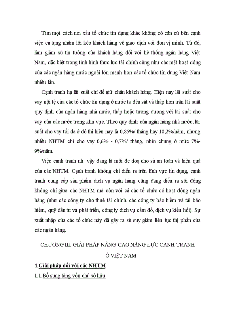 image for page Giải pháp nâng cao năng lực cạnh tranh trong hoạt động kinh doanh ngân hàng ở Việt Nam