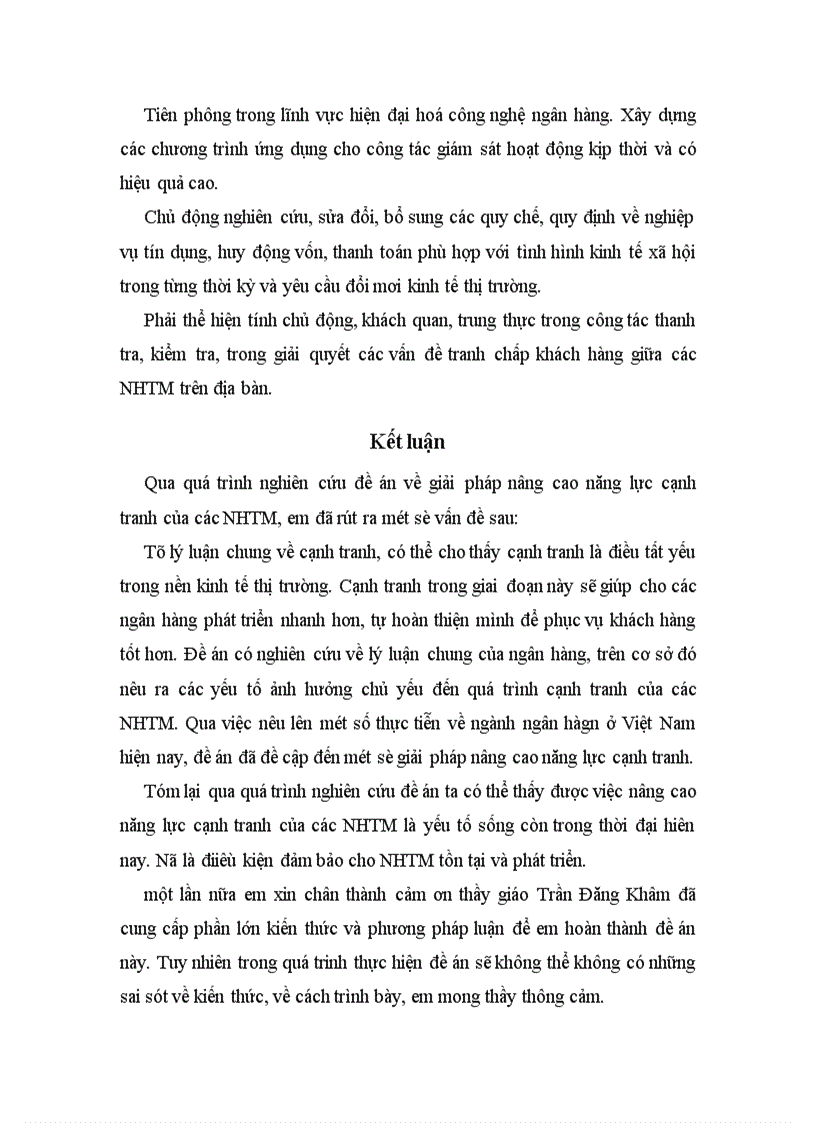 image for page Giải pháp nâng cao năng lực cạnh tranh trong hoạt động kinh doanh ngân hàng ở Việt Nam