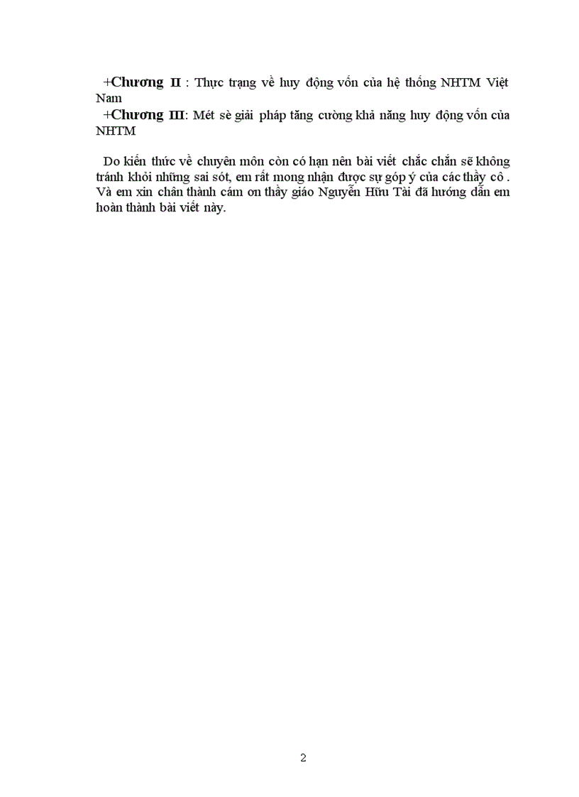 image for page Một số giải pháp nhằm tăng cường khả năng huy động vốn của Ngân hàng Thương mại cho sự nghiệp Công nghiệp hoá - Hiện đại hoá đất nước