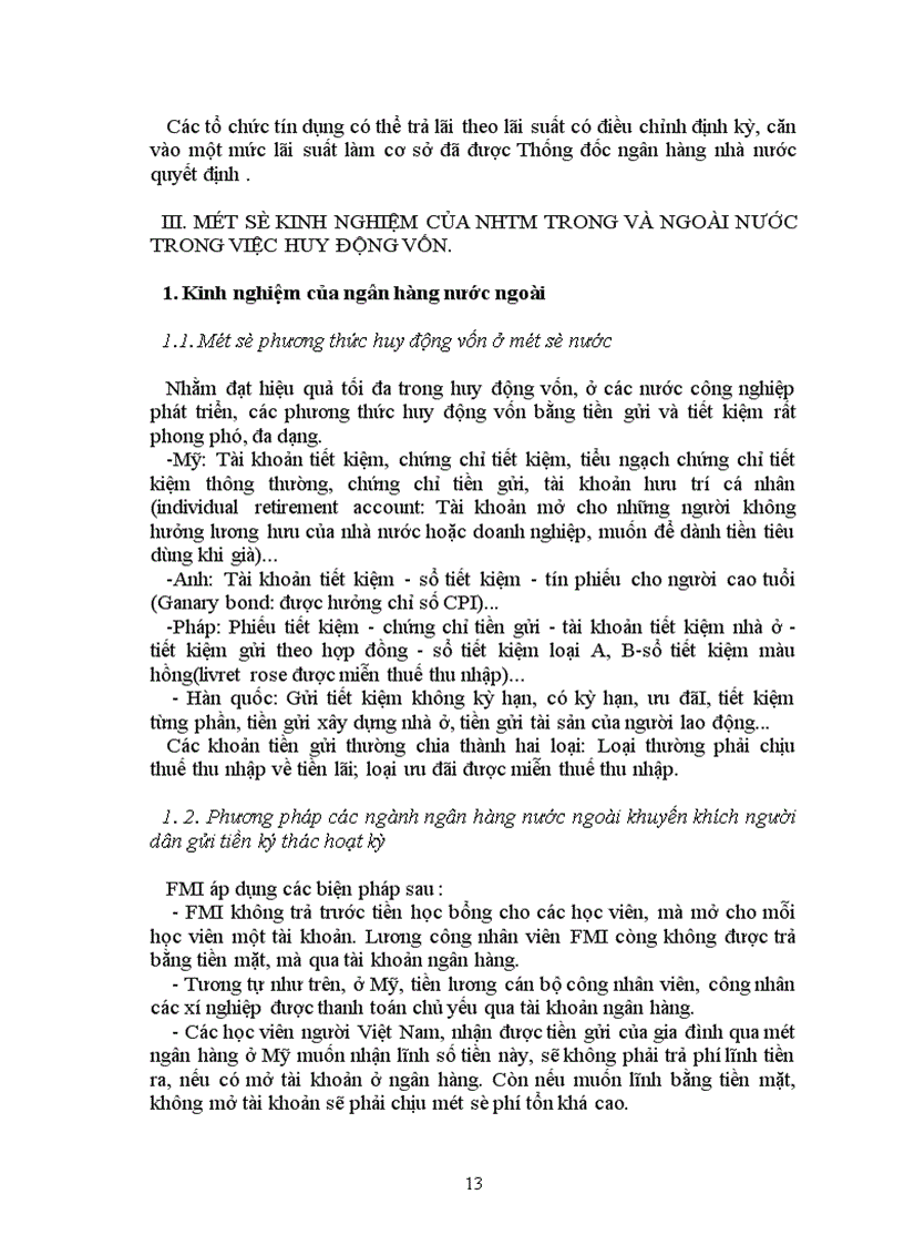 image for page Một số giải pháp nhằm tăng cường khả năng huy động vốn của Ngân hàng Thương mại cho sự nghiệp Công nghiệp hoá - Hiện đại hoá đất nước