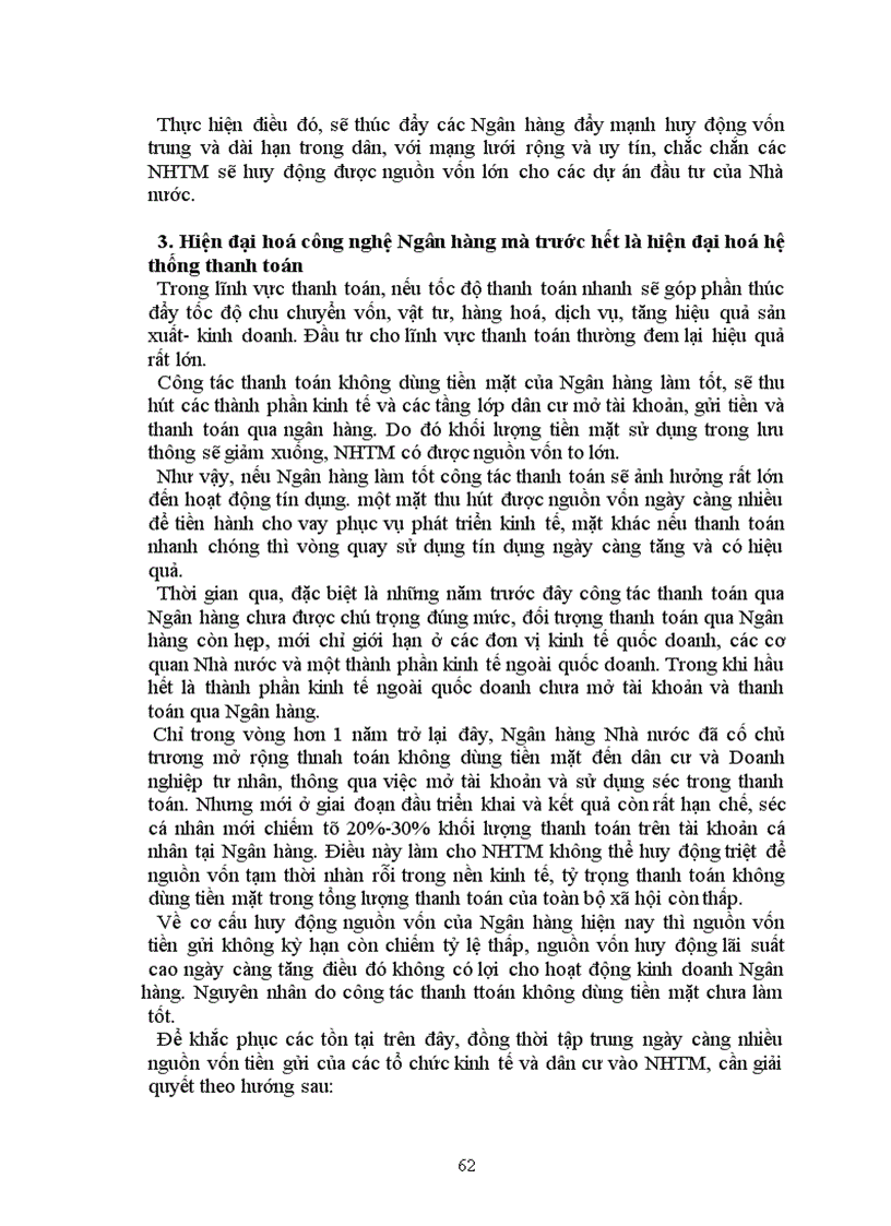 image for page Một số giải pháp nhằm tăng cường khả năng huy động vốn của Ngân hàng Thương mại cho sự nghiệp Công nghiệp hoá - Hiện đại hoá đất nước