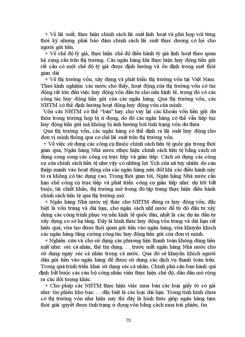 image for page Một số giải pháp nhằm tăng cường khả năng huy động vốn của Ngân hàng Thương mại cho sự nghiệp Công nghiệp hoá - Hiện đại hoá đất nước
