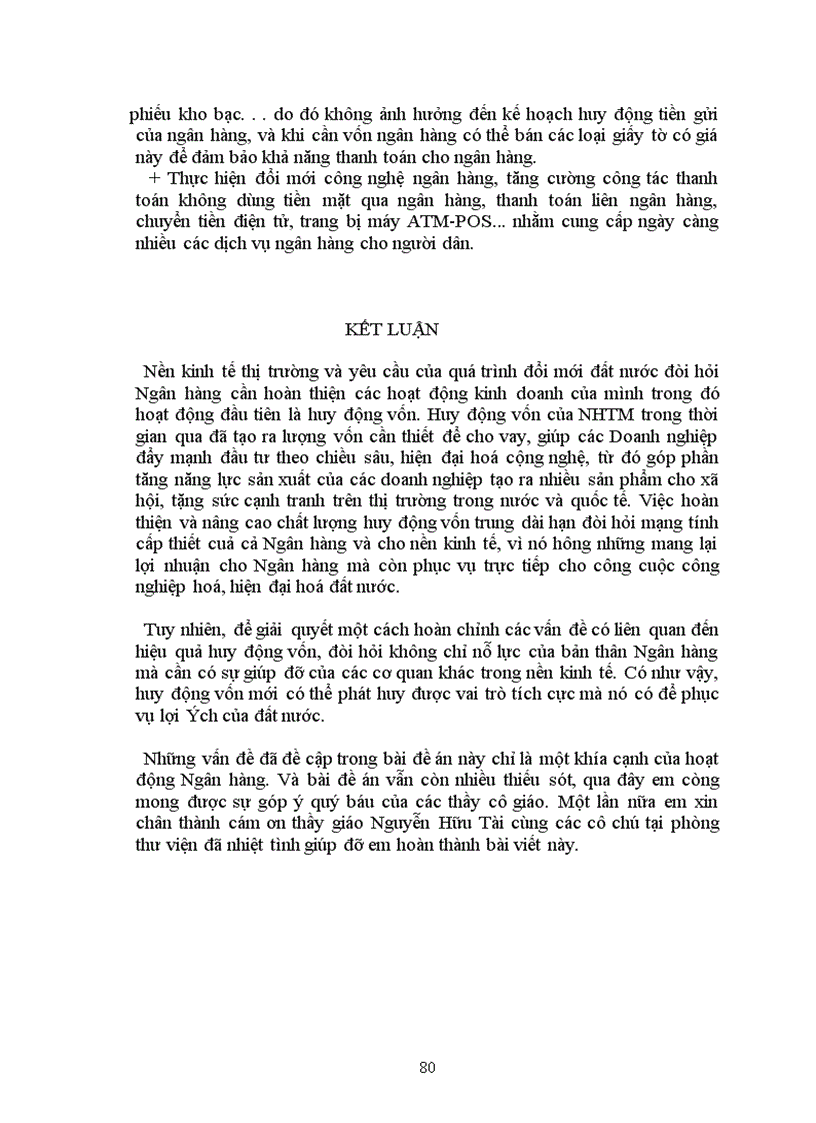 image for page Một số giải pháp nhằm tăng cường khả năng huy động vốn của Ngân hàng Thương mại cho sự nghiệp Công nghiệp hoá - Hiện đại hoá đất nước