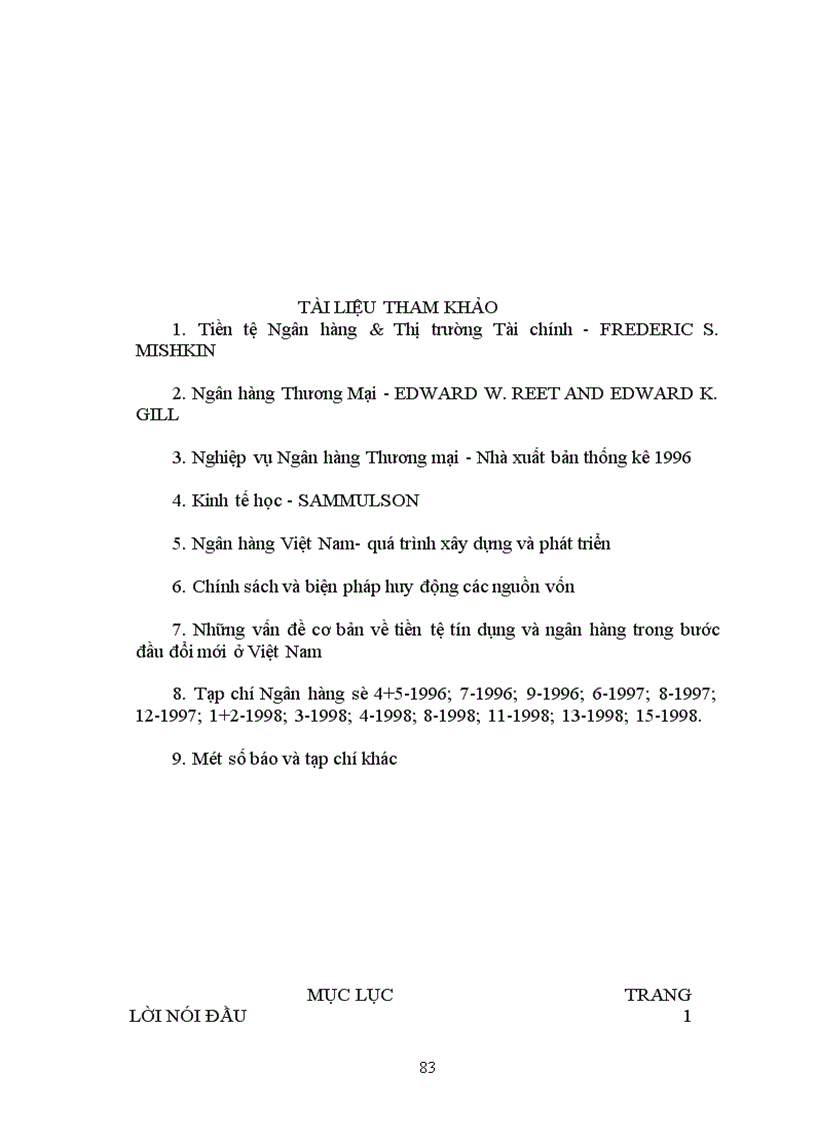 image for page Một số giải pháp nhằm tăng cường khả năng huy động vốn của Ngân hàng Thương mại cho sự nghiệp Công nghiệp hoá - Hiện đại hoá đất nước