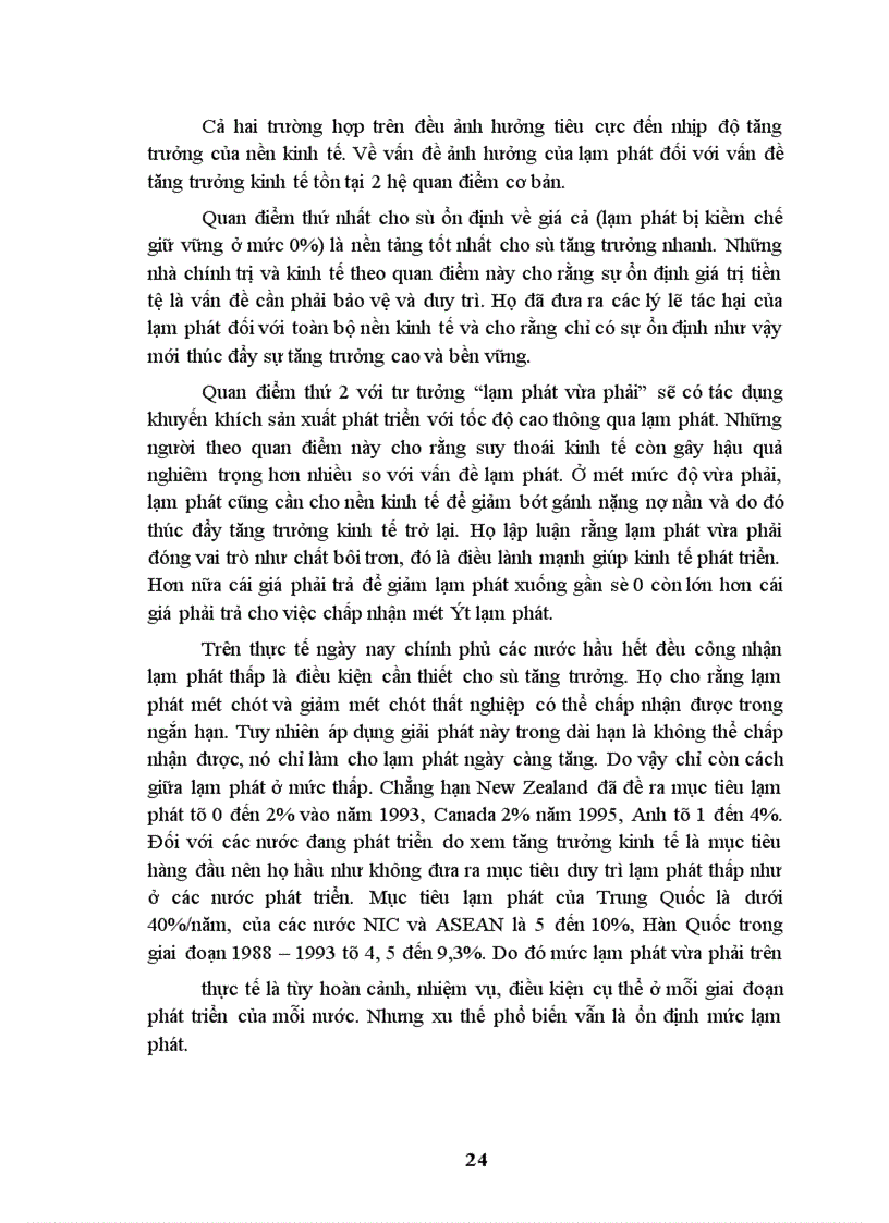 image for page Ảnh hưởng của lạm phát đối với tăng trưởng kinh tế trong công cuộc đổi mới kinh tế của Việt Nam. Một số giải pháp kiểm soát lạm phát để đảm bảo tăng trưởng trong thời gian sắp tới