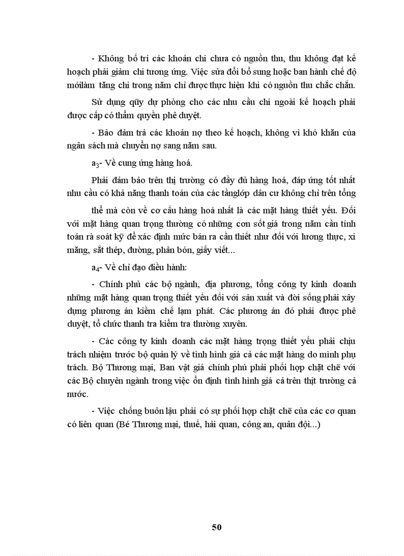image for page Ảnh hưởng của lạm phát đối với tăng trưởng kinh tế trong công cuộc đổi mới kinh tế của Việt Nam. Một số giải pháp kiểm soát lạm phát để đảm bảo tăng trưởng trong thời gian sắp tới