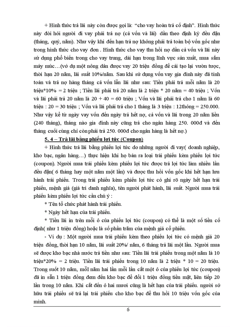 image for page Lãi suất trong thị trường tài chính Việt Nam