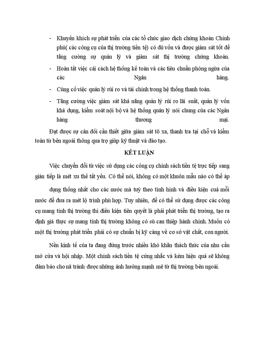 image for page Các giải pháp nhằm chuyển đổi công cụ chính sách tiền tệ từ trực tiếp sang gián tiếp ở Việt Nam