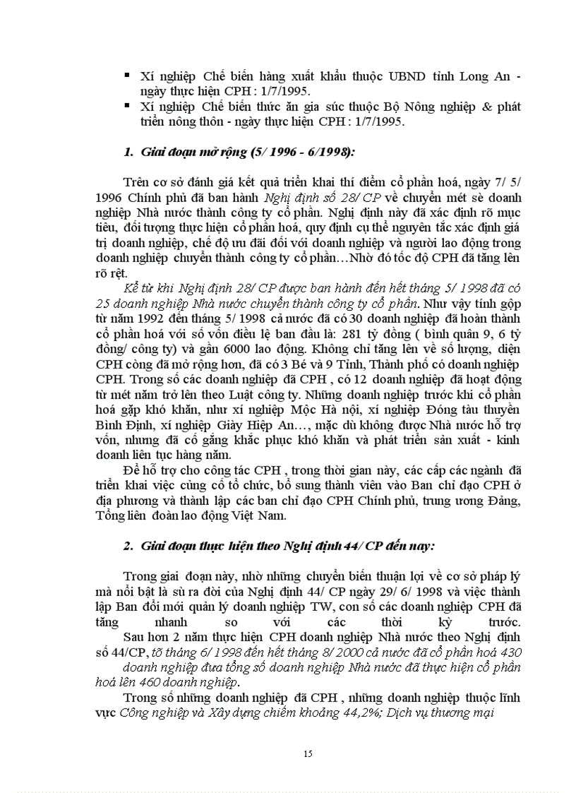 image for page Một số giải pháp nhằm thúc đẩy cổ phần hoá.