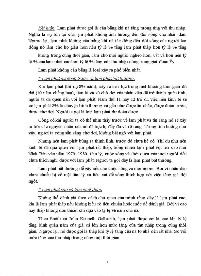 image for page Lạm phát và một số biện pháp khắc phục lạm phát trên thế giới và ở Việt Nam