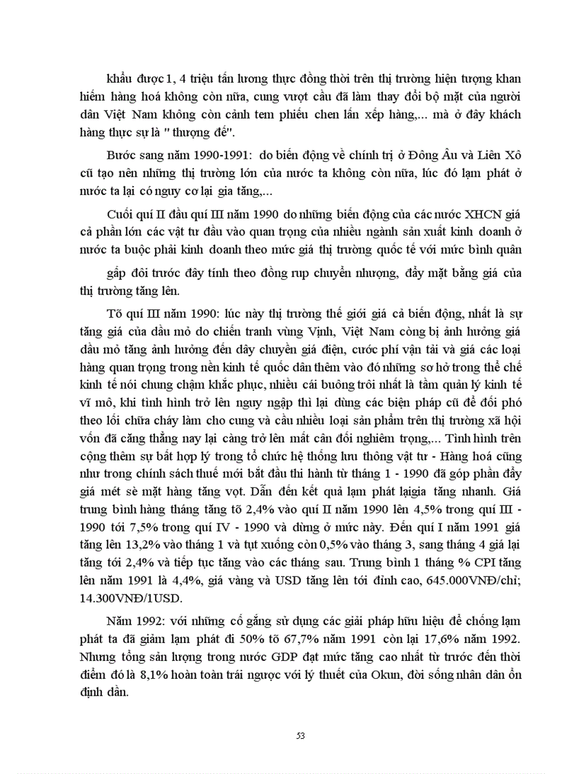 image for page Lạm phát và một số biện pháp khắc phục lạm phát trên thế giới và ở Việt Nam