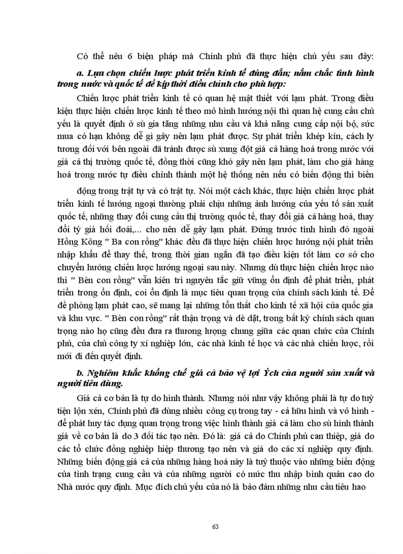 image for page Lạm phát và một số biện pháp khắc phục lạm phát trên thế giới và ở Việt Nam