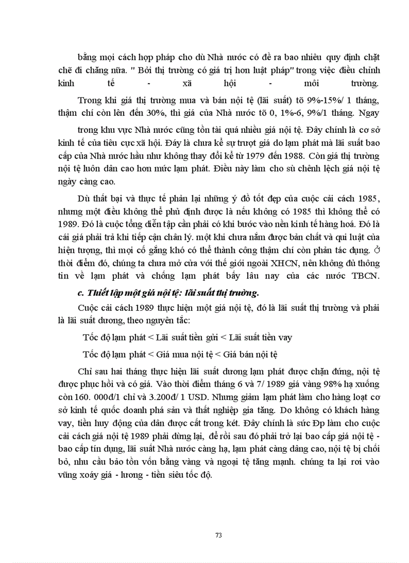 image for page Lạm phát và một số biện pháp khắc phục lạm phát trên thế giới và ở Việt Nam