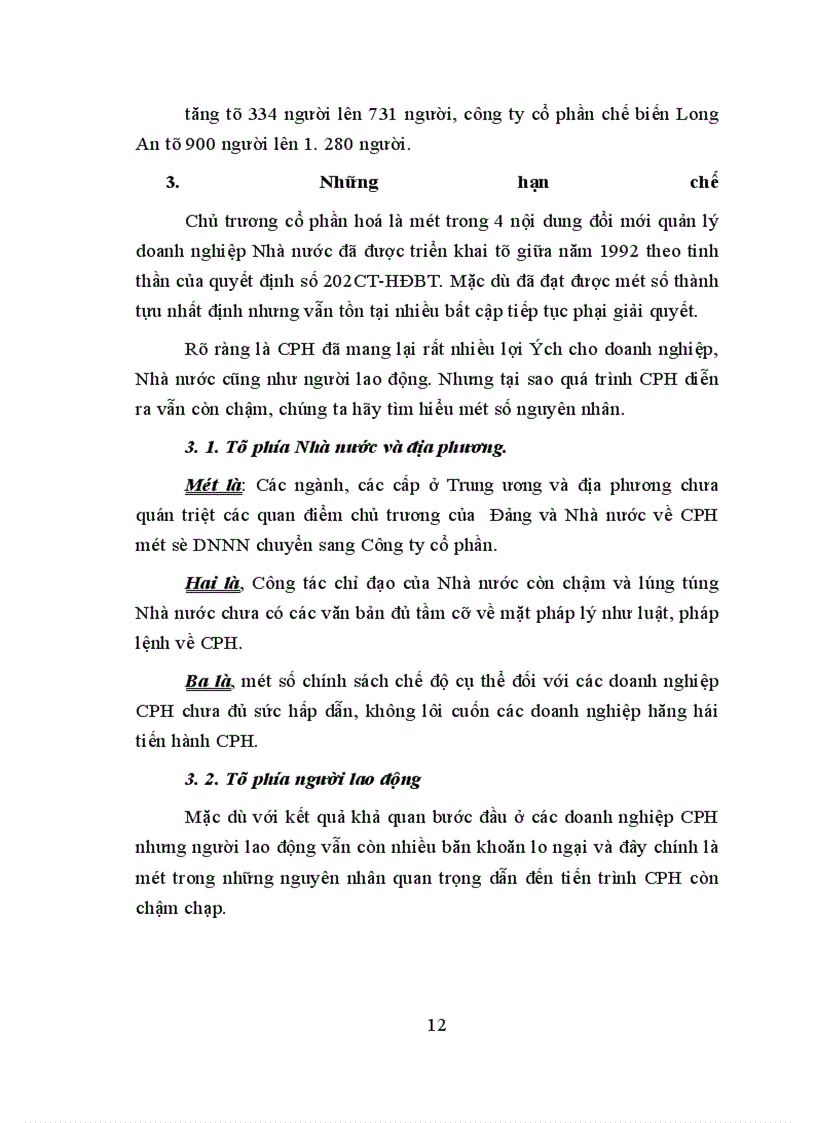 image for page Cổ phần hoá doanh nghiệp Nhà nước ở Việt Nam- thực trạng và giải pháp