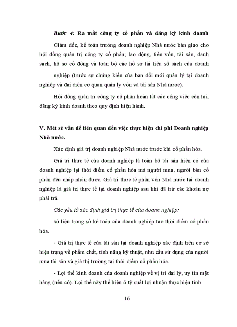 image for page Cổ phần hoá doanh nghiệp Nhà nước ở Việt Nam- thực trạng và giải pháp