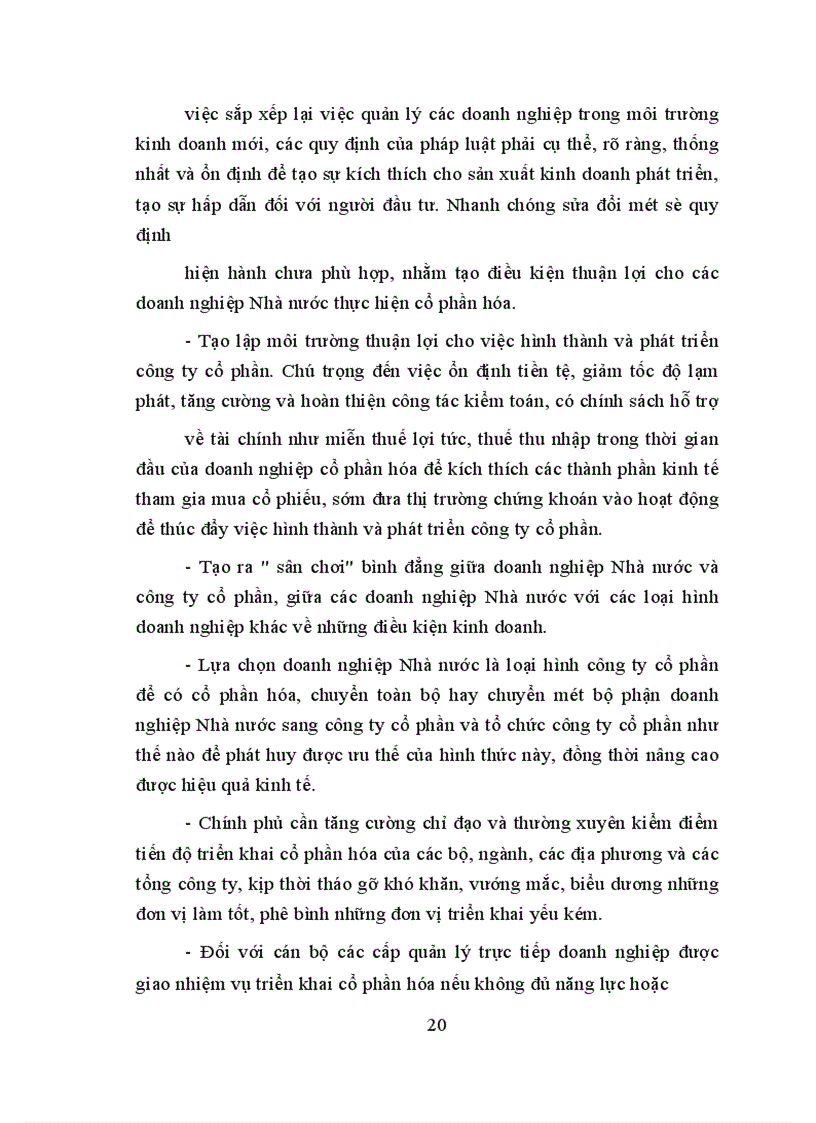 image for page Cổ phần hoá doanh nghiệp Nhà nước ở Việt Nam- thực trạng và giải pháp