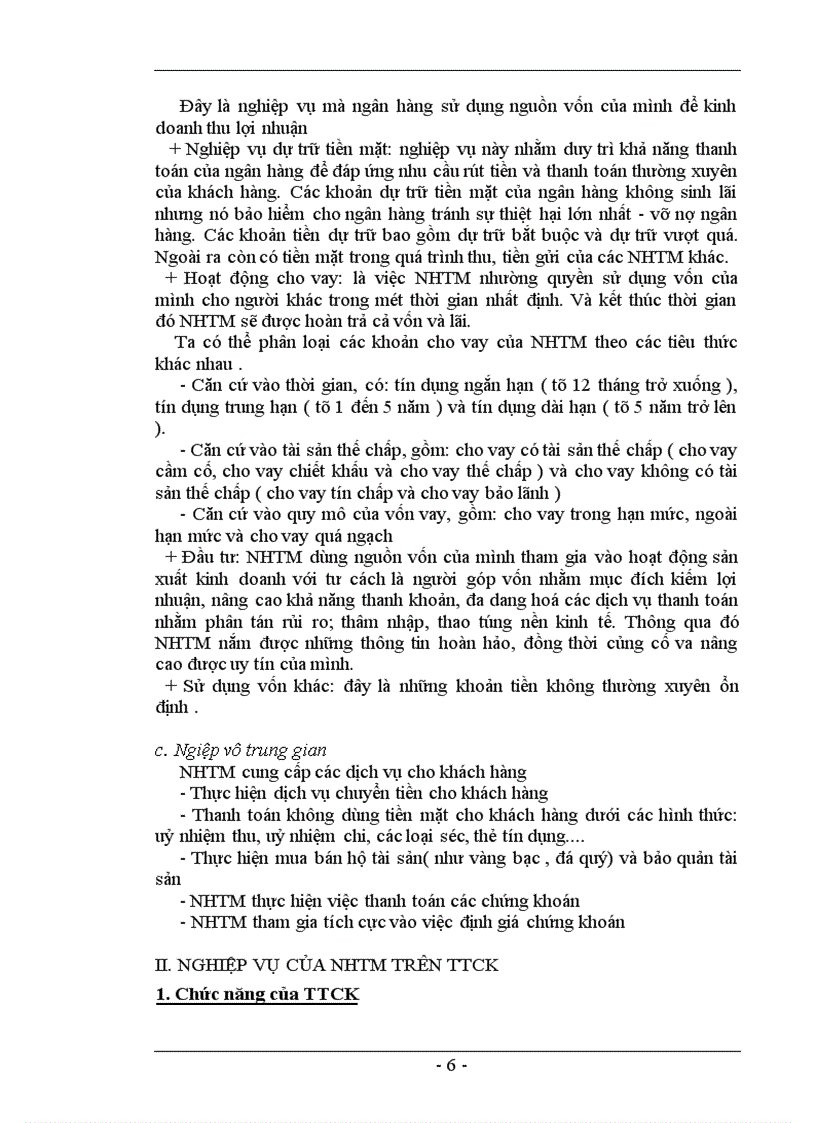image for page Hoạt động của ngân hàng thương mại trong quá trình hình thành và phát triển thị trường chứng khoán ở Việt Nam