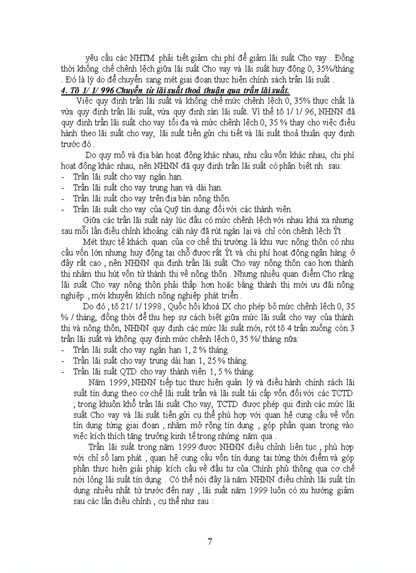 image for page Thực trạng về điều hành chính sách lãi suất ở Việt Nam từ những năm 90 trở lại đây