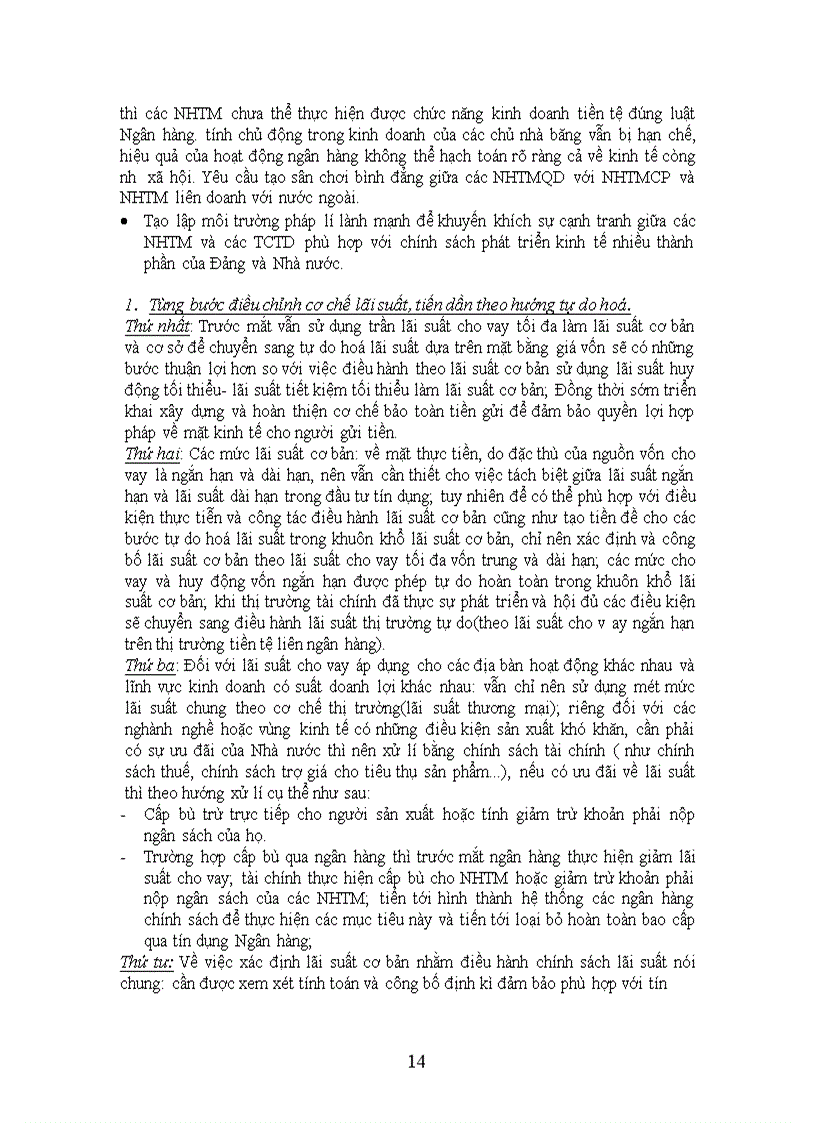 image for page Thực trạng về điều hành chính sách lãi suất ở Việt Nam từ những năm 90 trở lại đây