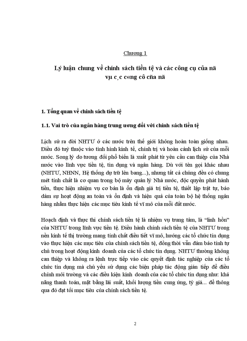 image for page Thực trạng điều hành chính sách tiền tệ ở Việt Nam.