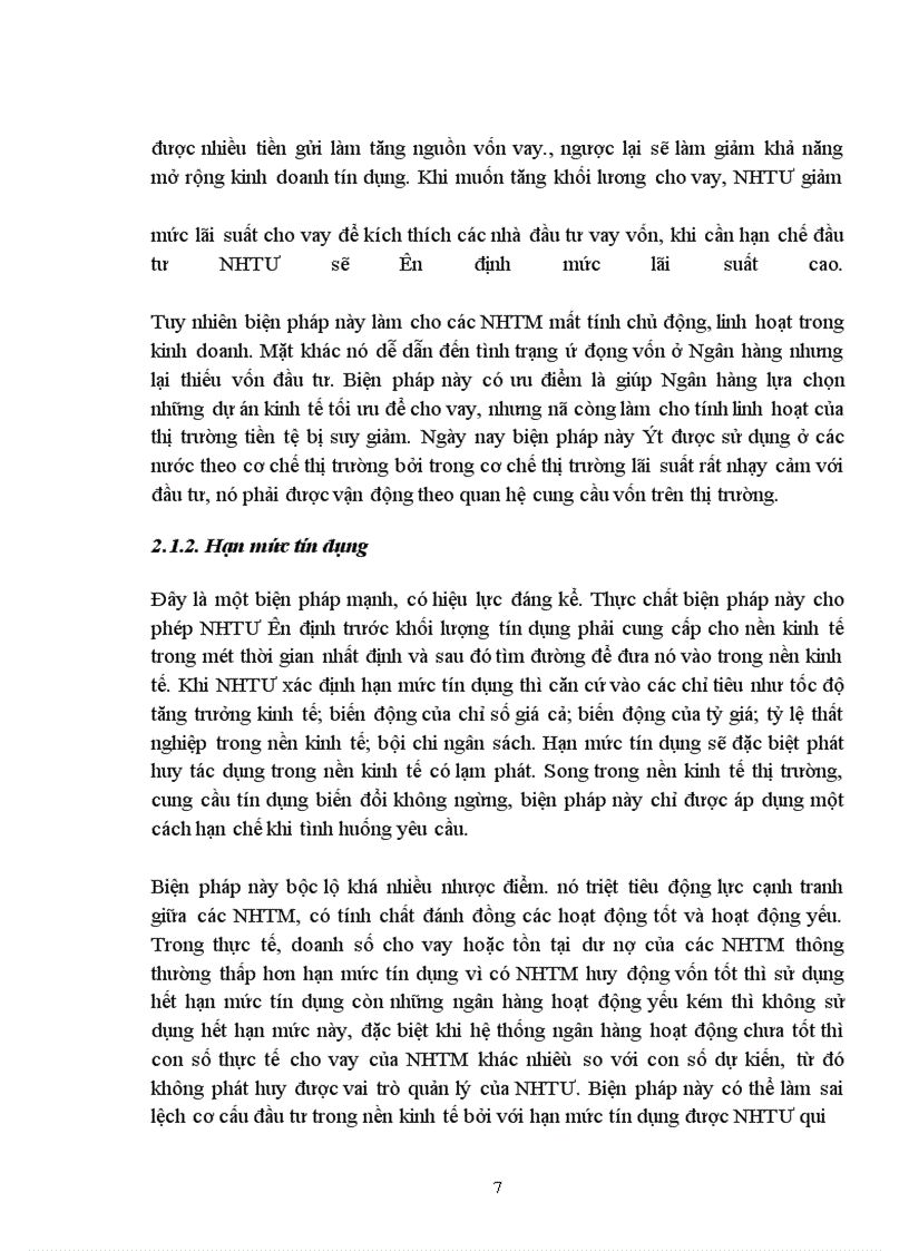 image for page Thực trạng điều hành chính sách tiền tệ ở Việt Nam.