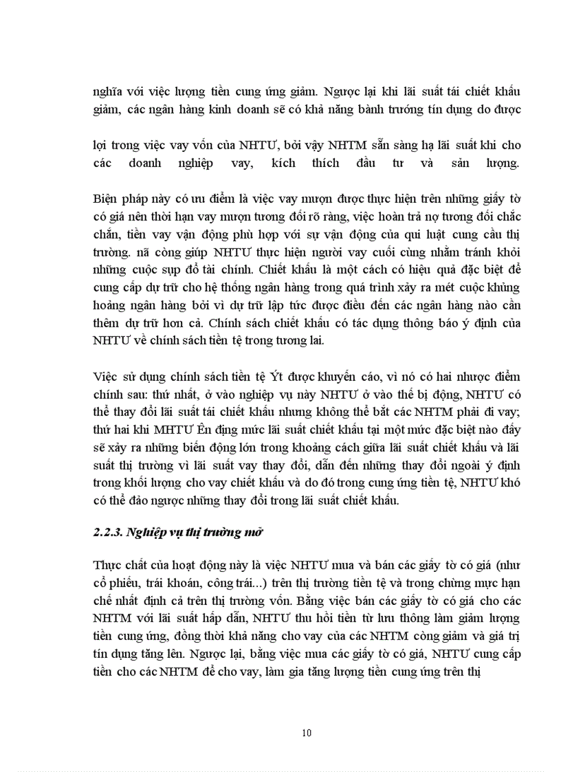 image for page Thực trạng điều hành chính sách tiền tệ ở Việt Nam.