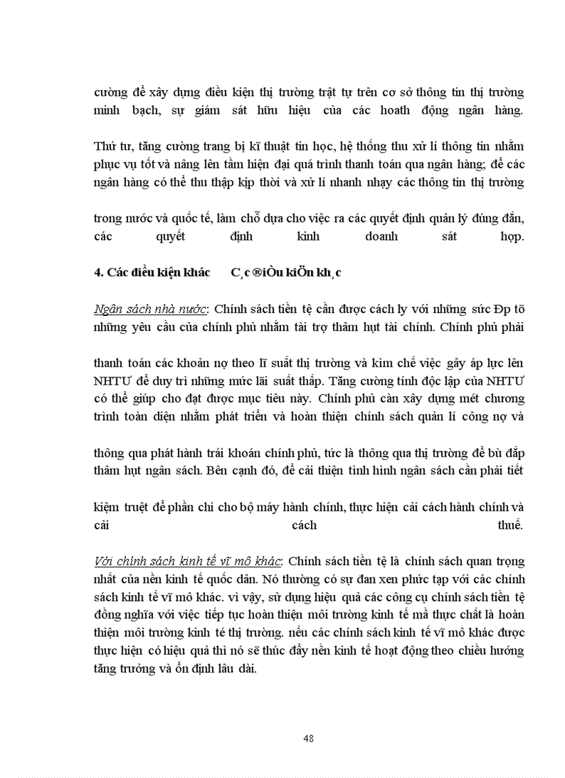 image for page Thực trạng điều hành chính sách tiền tệ ở Việt Nam.