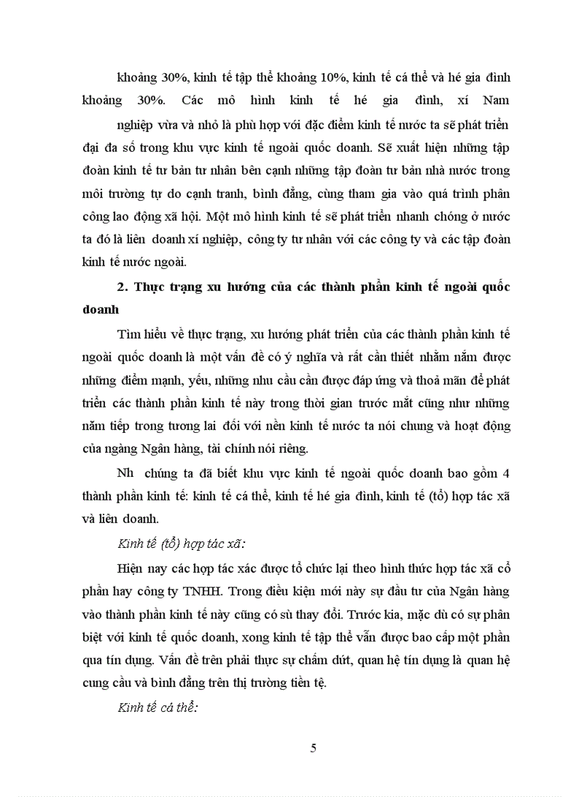 image for page Một số biện pháp mở rộng quan hệ tín dụng Ngân hàng đối với các thành phần kinh tế ngoài quốc doanh tại chi nhánh Ngân hàng Standard Chartered, Hà Nội