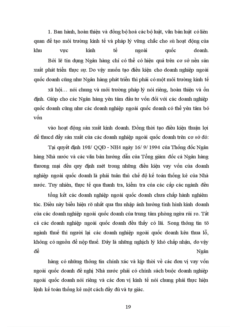 image for page Một số biện pháp mở rộng quan hệ tín dụng Ngân hàng đối với các thành phần kinh tế ngoài quốc doanh tại chi nhánh Ngân hàng Standard Chartered, Hà Nội