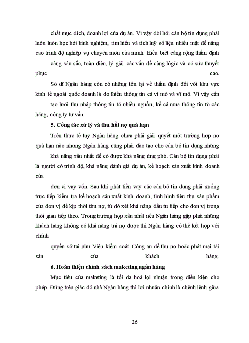 image for page Một số biện pháp mở rộng quan hệ tín dụng Ngân hàng đối với các thành phần kinh tế ngoài quốc doanh tại chi nhánh Ngân hàng Standard Chartered, Hà Nội
