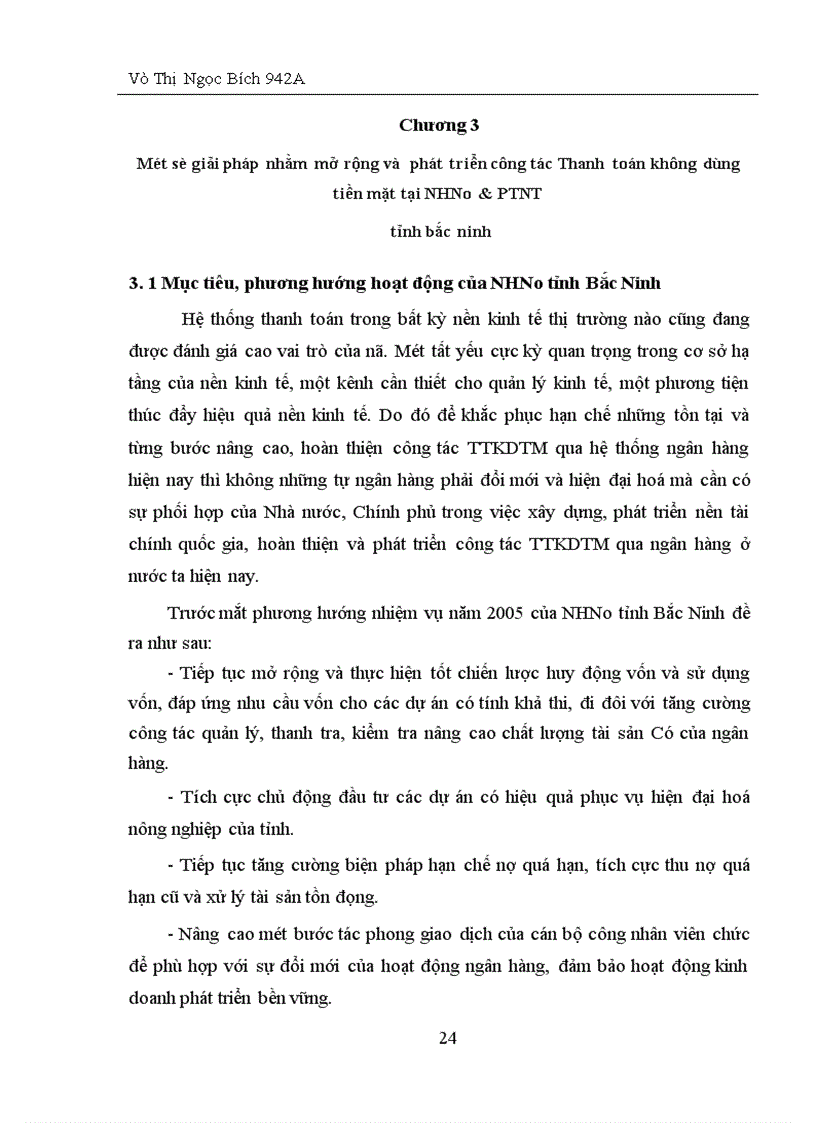 image for page Giải pháp mở rộng và phát triển TTKDTM tại Ngân Hàng Nông Nghiệp & phát triển nông thôn tỉnh Bắc Ninh