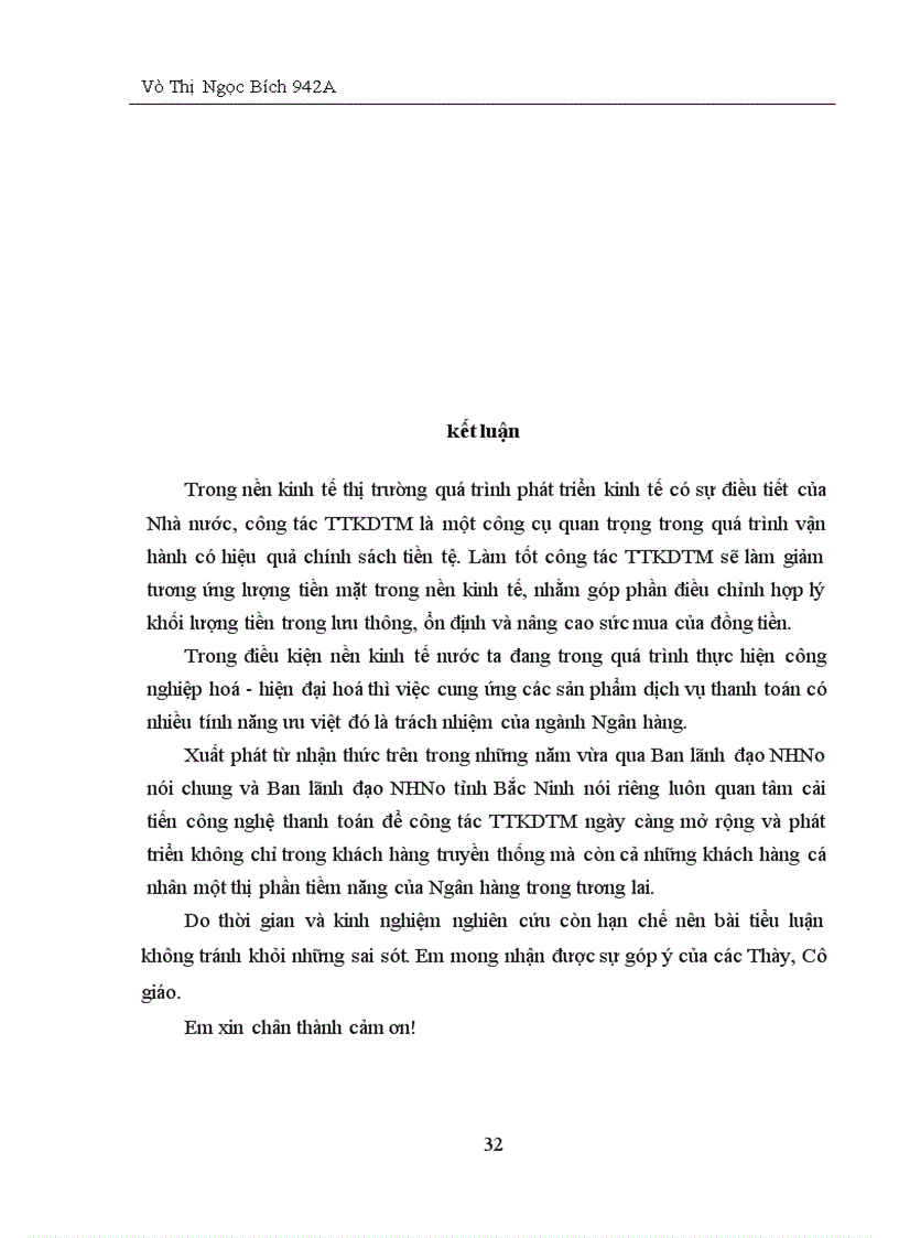 image for page Giải pháp mở rộng và phát triển TTKDTM tại Ngân Hàng Nông Nghiệp & phát triển nông thôn tỉnh Bắc Ninh