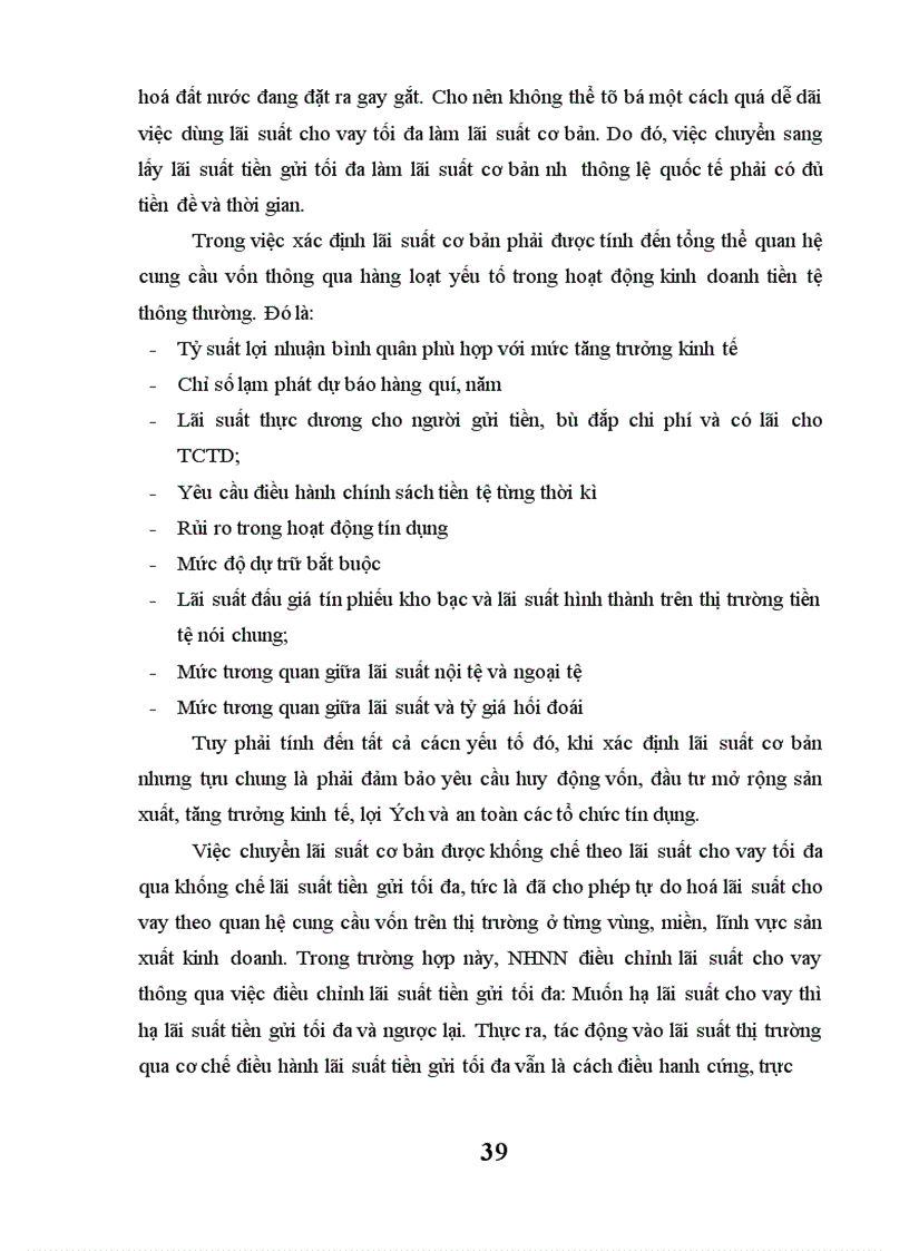 image for page Thực trạng của việc thực hiện chính sách lãi suất tín dụng ở Việt Nam