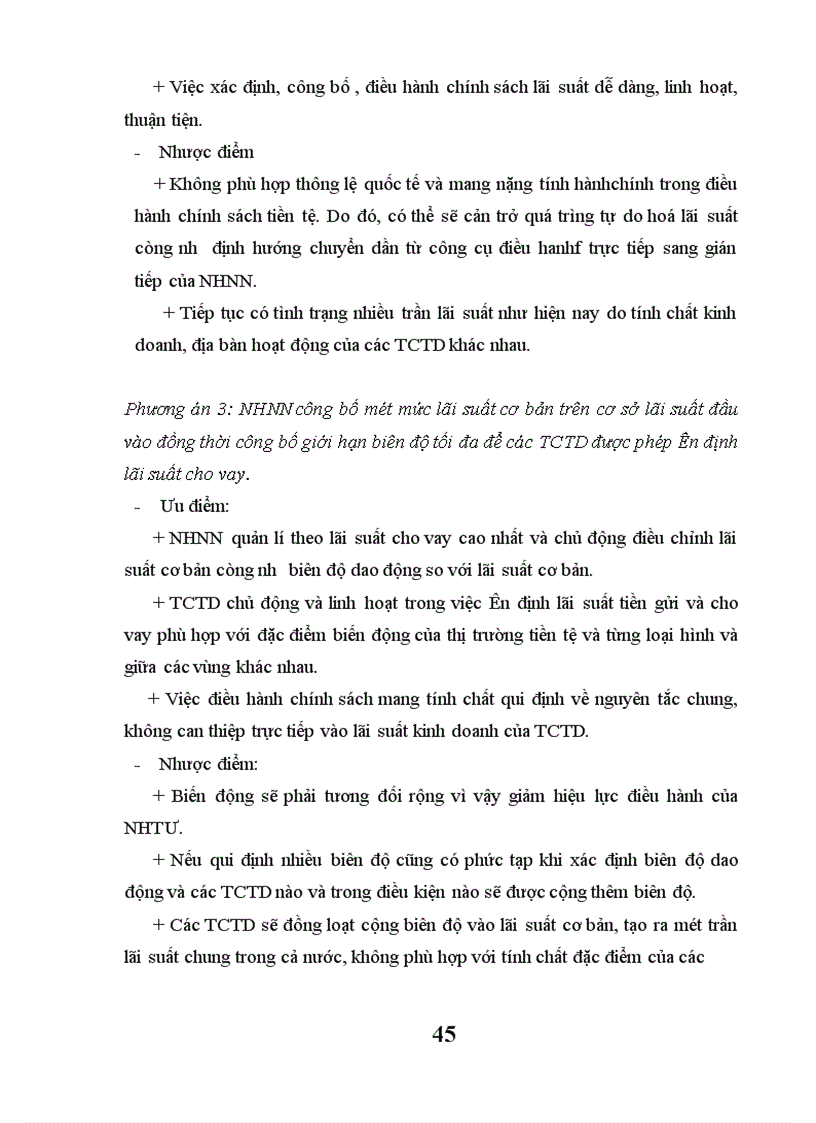 image for page Thực trạng của việc thực hiện chính sách lãi suất tín dụng ở Việt Nam