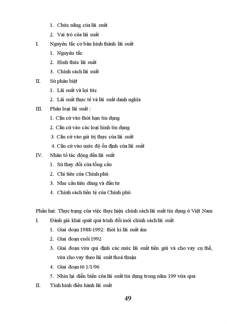 image for page Thực trạng của việc thực hiện chính sách lãi suất tín dụng ở Việt Nam