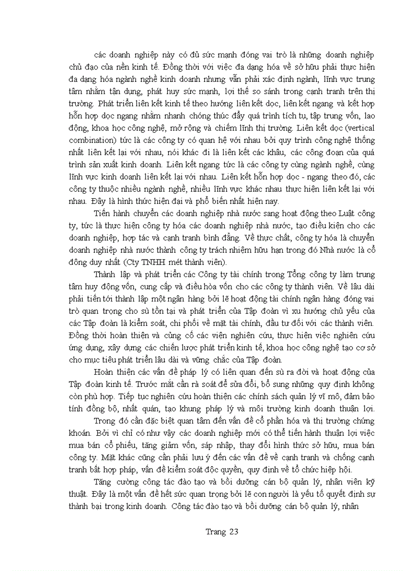 image for page Cơ sở khoa học của mô hình công ty mẹ – công ty con