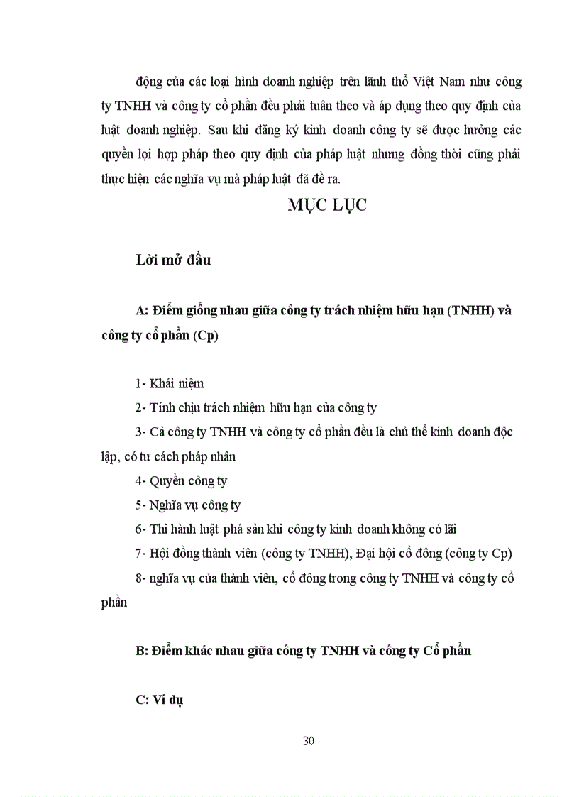 image for page Công ty trách nhiệm hữu hạn và công ty cổ phần .