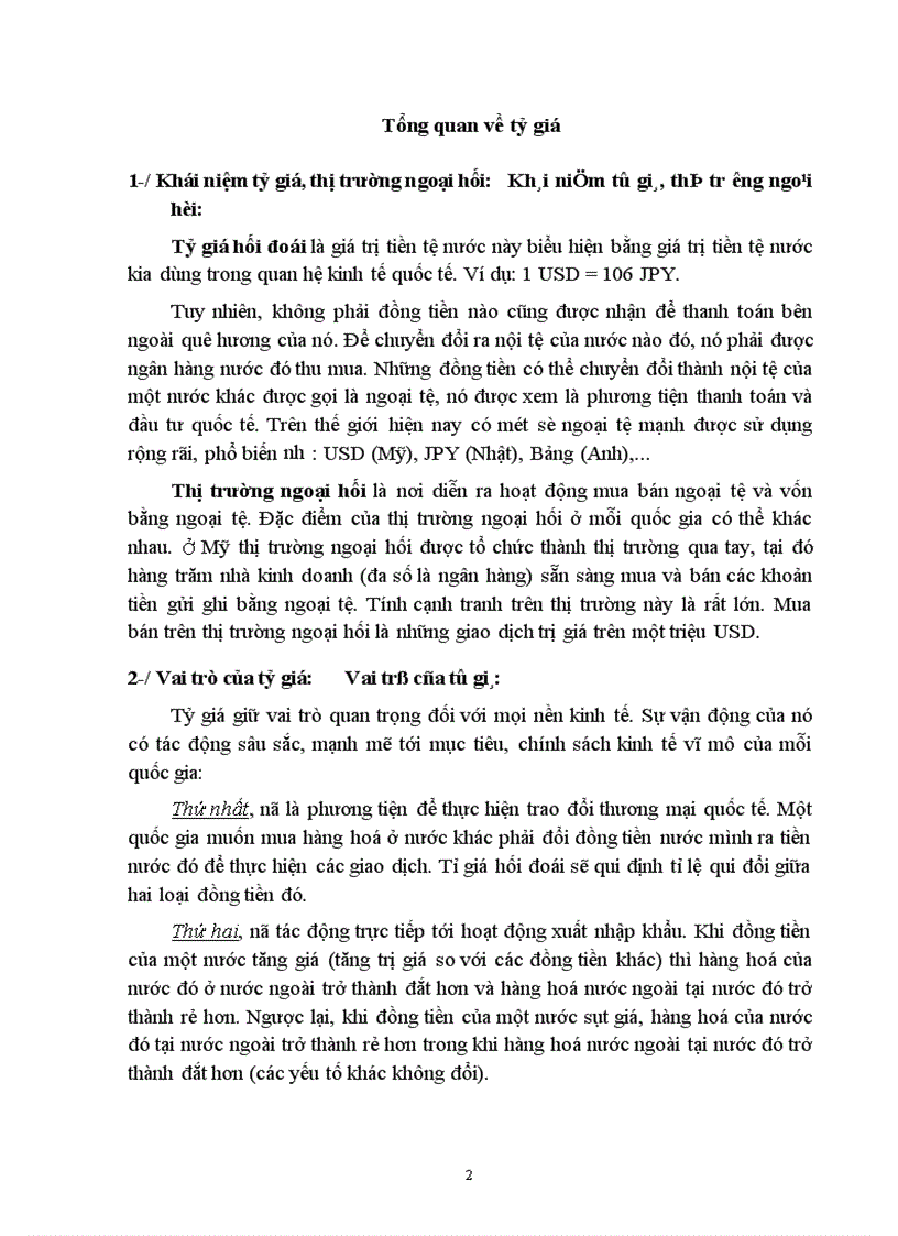 image for page Các giải pháp xúc tiến và đưa chế độ tỷ giá ở Việt Nam hoạt động có hiệu quả.