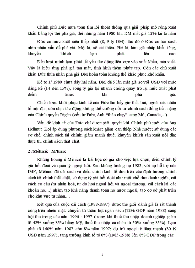 image for page Các giải pháp xúc tiến và đưa chế độ tỷ giá ở Việt Nam hoạt động có hiệu quả.