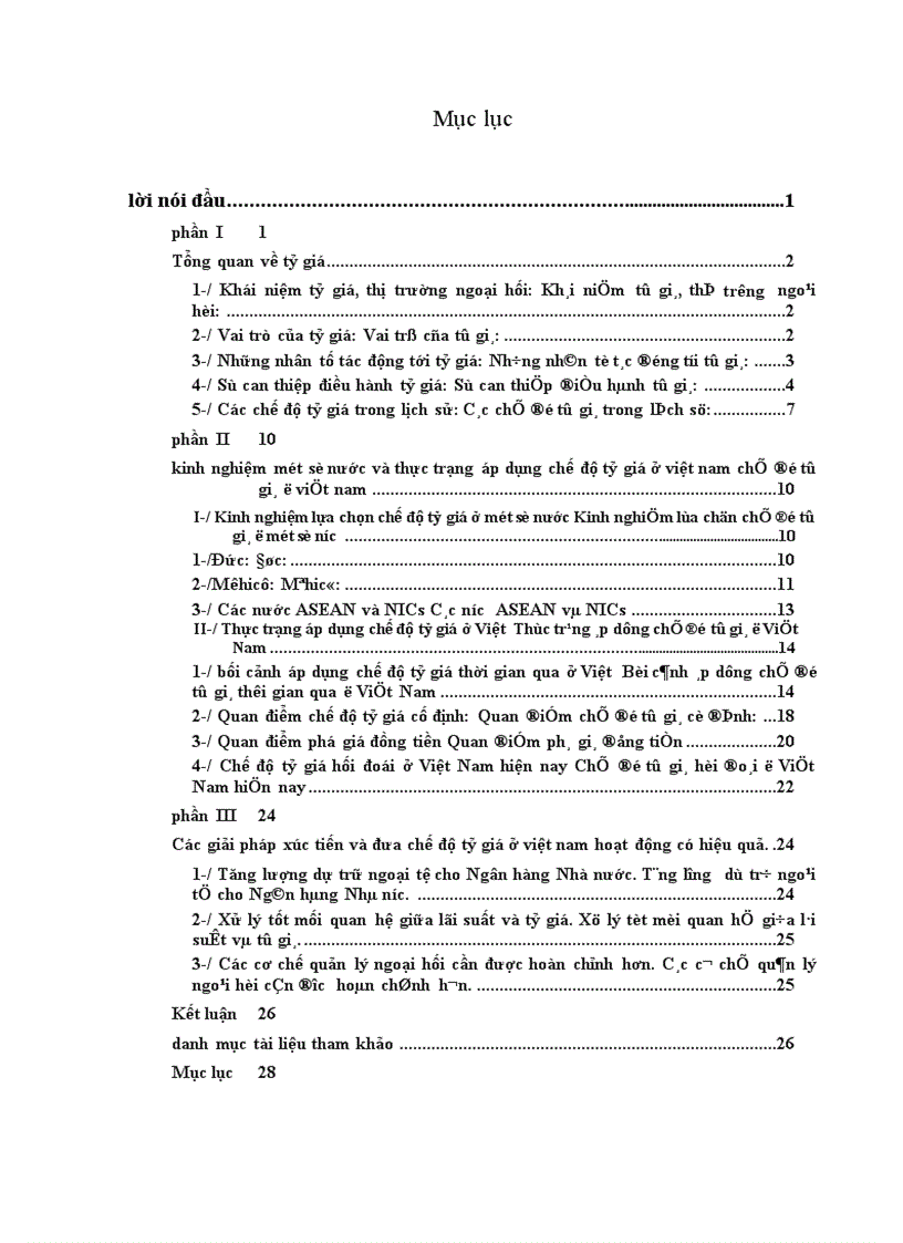 image for page Các giải pháp xúc tiến và đưa chế độ tỷ giá ở Việt Nam hoạt động có hiệu quả.