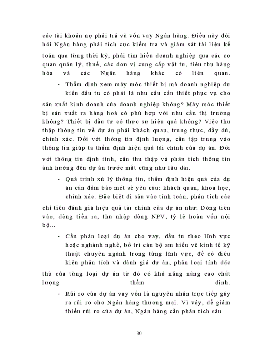 image for page Một số vấn đề về chất lượng tín dụng