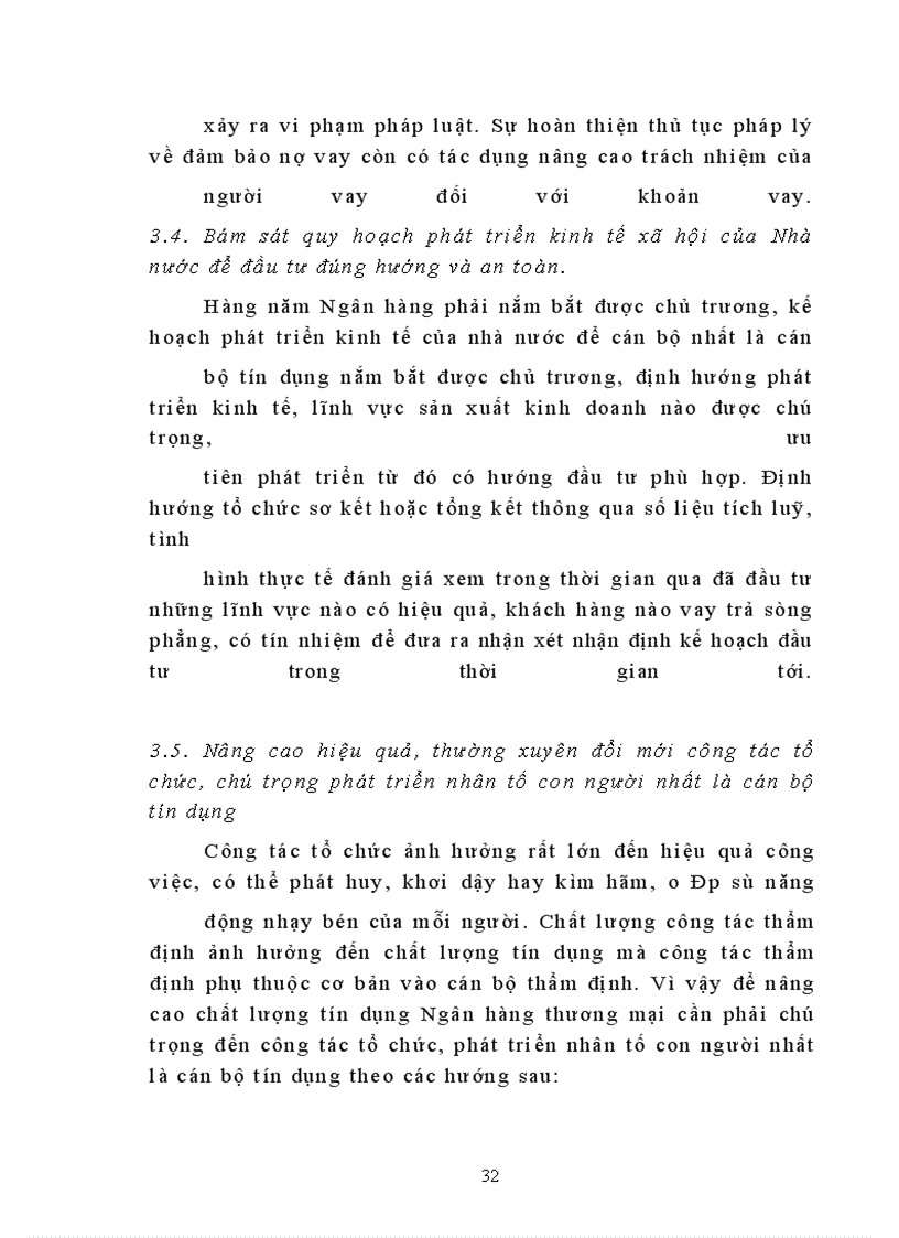 image for page Một số vấn đề về chất lượng tín dụng