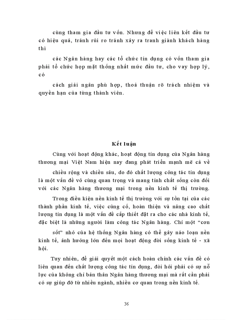 image for page Một số vấn đề về chất lượng tín dụng