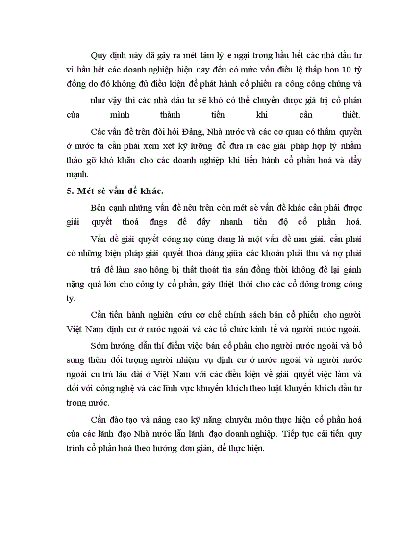 image for page Cổ phần hoá doanh nghiệp Nhà nước: thực trạng và giải pháp