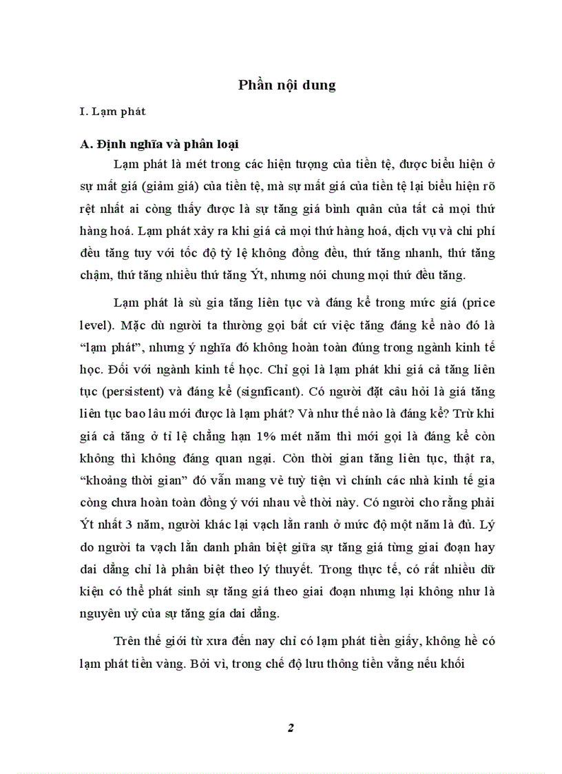 image for page Lạm phát và hậu quả của lạm phát