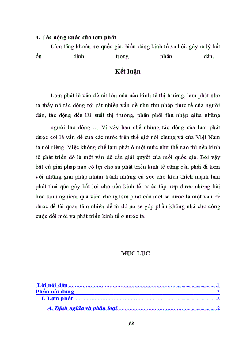 image for page Lạm phát và hậu quả của lạm phát