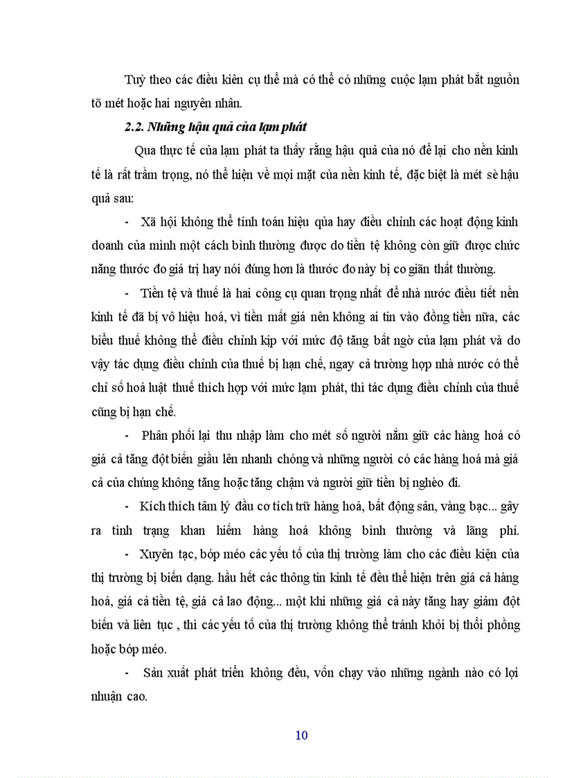 image for page Nguyên nhân và hậu quả của lạm phát.